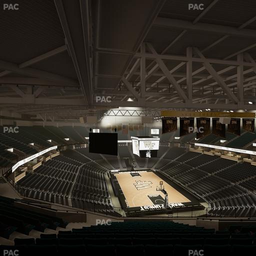 Lawrence Joel Veterans Memorial Coliseum - Section 203 Seat View