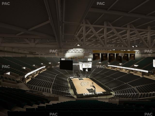 Lawrence Joel Veterans Memorial Coliseum - Section 203 Seat View