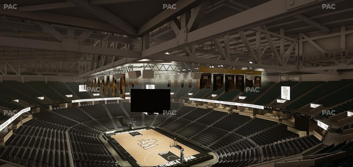 Lawrence Joel Veterans Memorial Coliseum - Section 204 Seat View