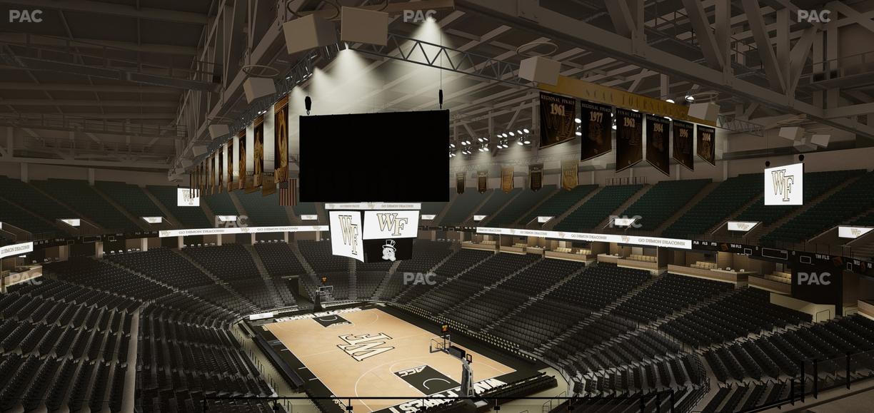 Lawrence Joel Veterans Memorial Coliseum - Section 204 Seat View