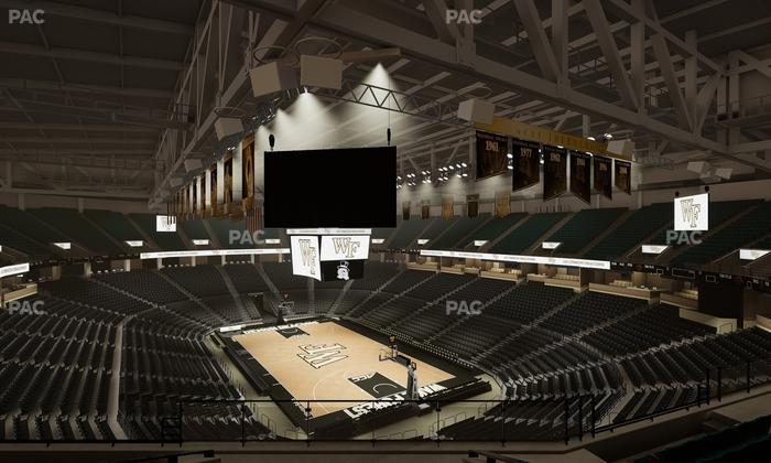 Lawrence Joel Veterans Memorial Coliseum - Section 204 Seat View