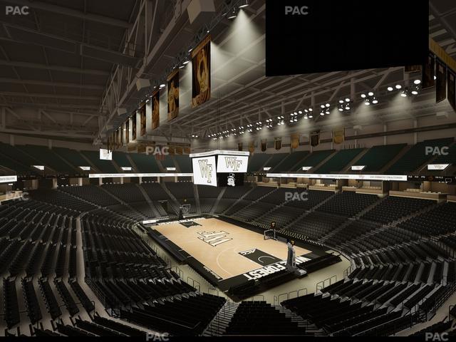 Lawrence Joel Veterans Memorial Coliseum - Section 205 Seat View Lawrence Joel Veterans Memorial Coliseum - Section 205 Seat View