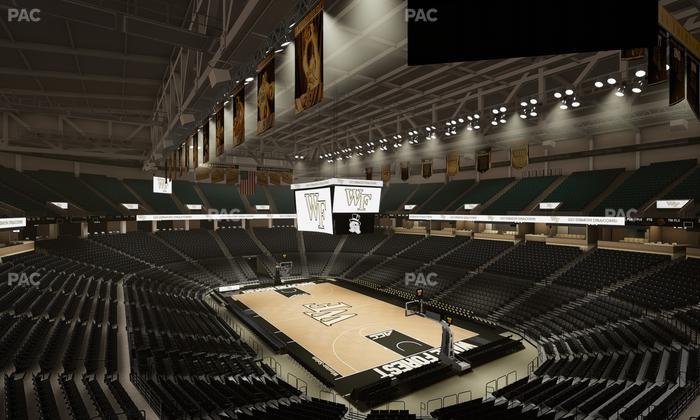 Lawrence Joel Veterans Memorial Coliseum - Section 205 Seat View