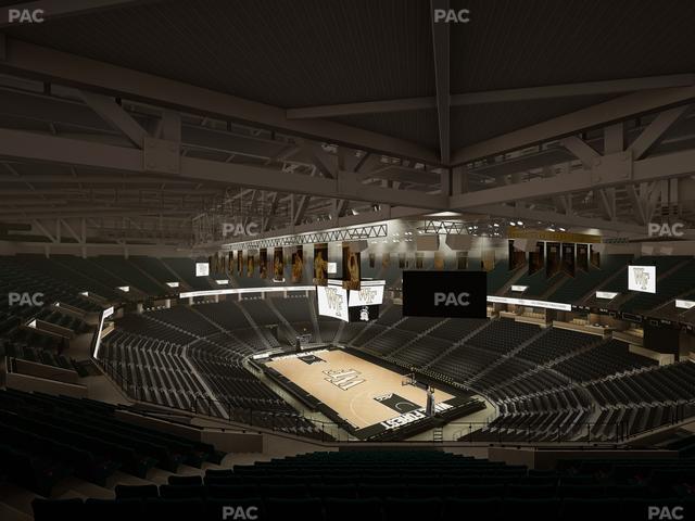 Lawrence Joel Veterans Memorial Coliseum - Section 205 Seat View