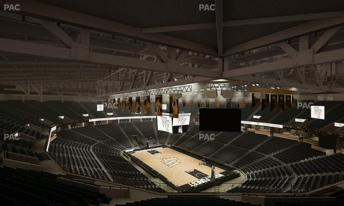 Lawrence Joel Veterans Memorial Coliseum - Section 205 Seat View