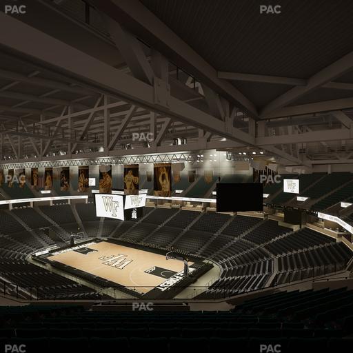 Lawrence Joel Veterans Memorial Coliseum - Section 206 Seat View