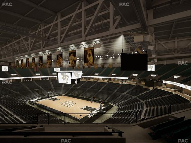 Lawrence Joel Veterans Memorial Coliseum - Section 206 Seat View Lawrence Joel Veterans Memorial Coliseum - Section 206 Seat View