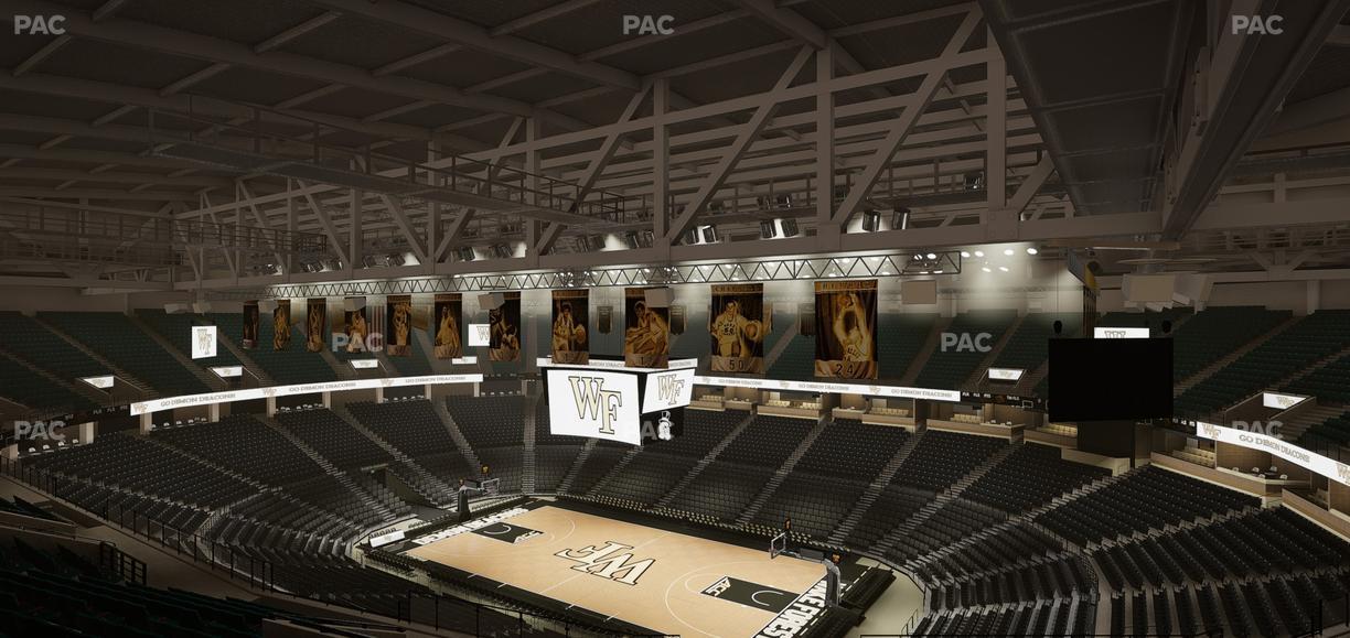 Lawrence Joel Veterans Memorial Coliseum - Section 207 Seat View