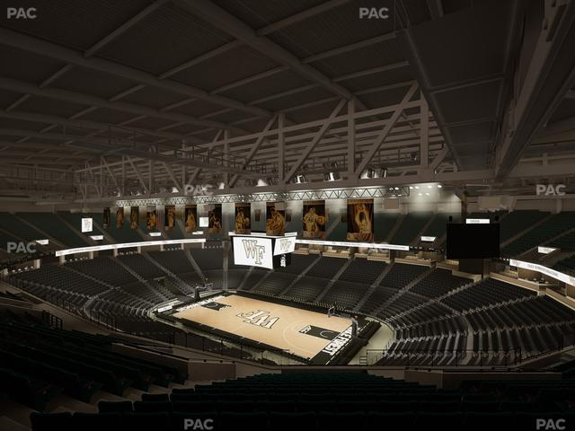 Lawrence Joel Veterans Memorial Coliseum - Section 207 Seat View