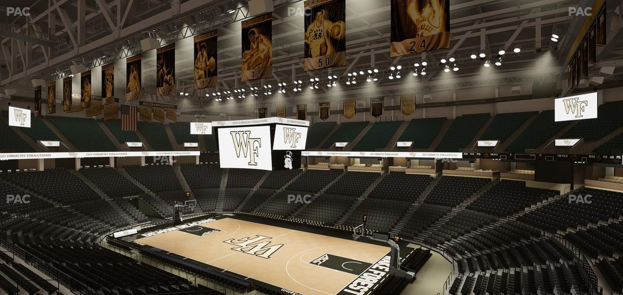Lawrence Joel Veterans Memorial Coliseum - Section 207 Seat View