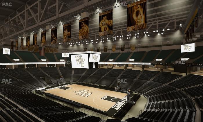 Lawrence Joel Veterans Memorial Coliseum - Section 207 Seat View