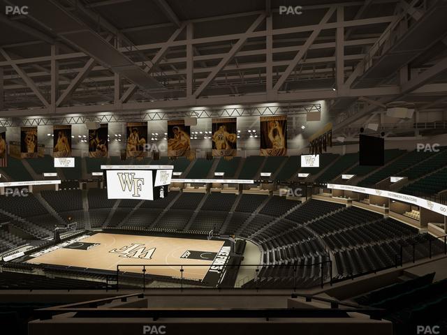 Lawrence Joel Veterans Memorial Coliseum - Section 208 Seat View Lawrence Joel Veterans Memorial Coliseum - Section 208 Seat View