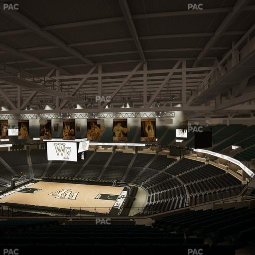 Lawrence Joel Veterans Memorial Coliseum - Section 208 Seat View