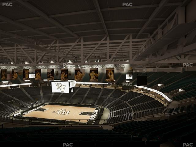 Lawrence Joel Veterans Memorial Coliseum - Section 208 Seat View