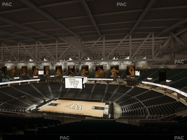 Lawrence Joel Veterans Memorial Coliseum - Section 209 Seat View