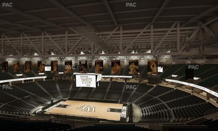 Lawrence Joel Veterans Memorial Coliseum - Section 209 Seat View