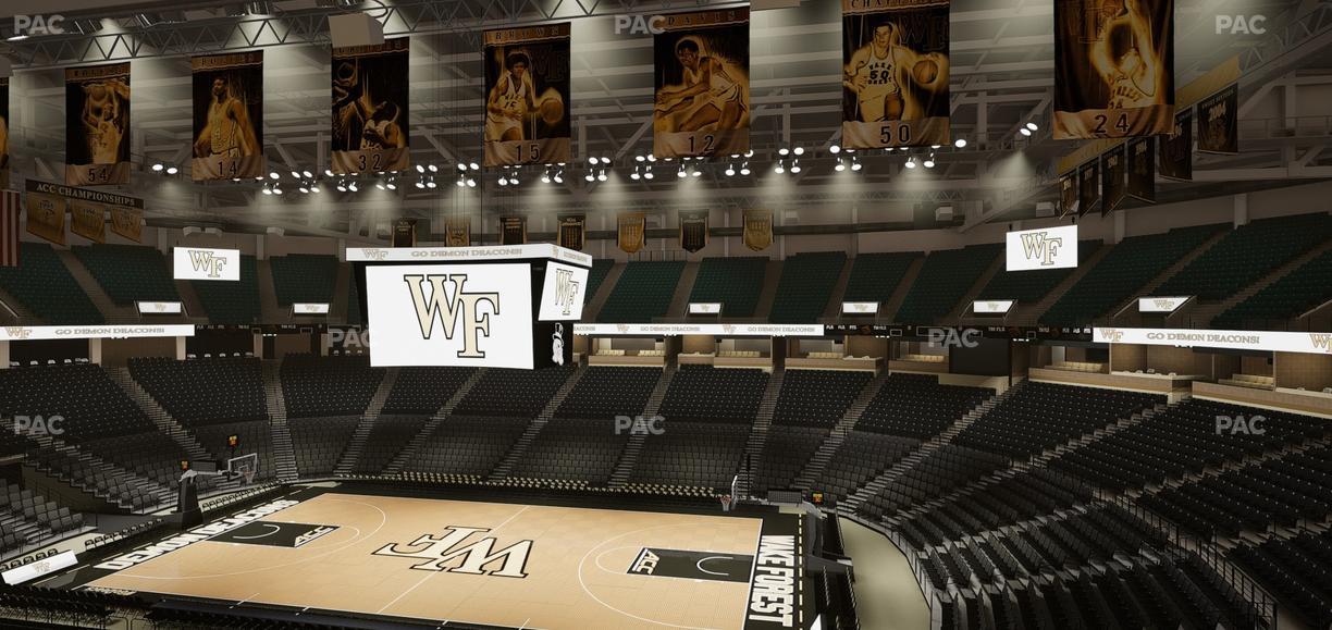 Lawrence Joel Veterans Memorial Coliseum - Section 209 Seat View