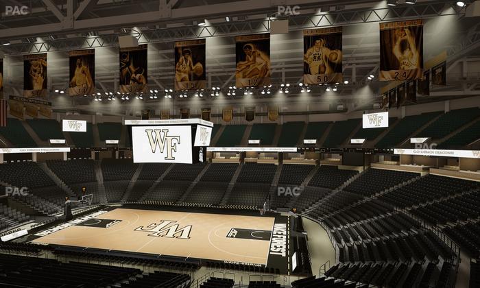 Lawrence Joel Veterans Memorial Coliseum - Section 209 Seat View
