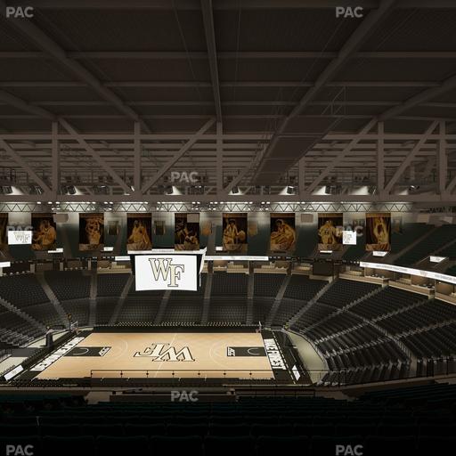 Lawrence Joel Veterans Memorial Coliseum - Section 210 Seat View