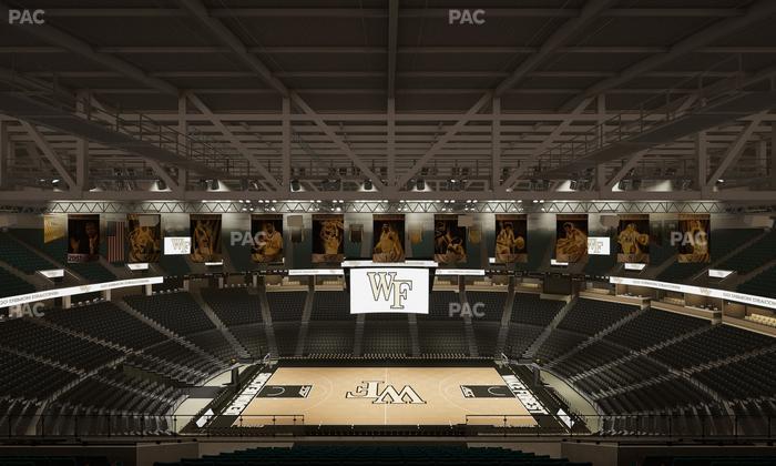 Lawrence Joel Veterans Memorial Coliseum - Section 211 Seat View