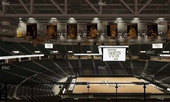 Lawrence Joel Veterans Memorial Coliseum - Section 212 Seat View