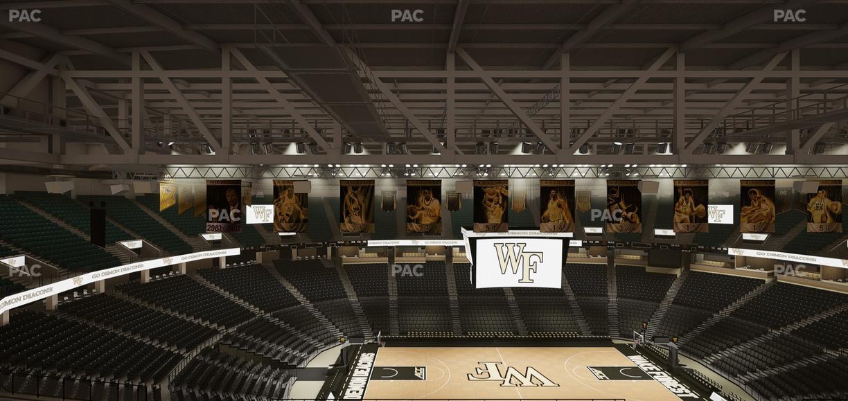 Lawrence Joel Veterans Memorial Coliseum - Section 212 Seat View