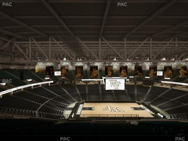 Lawrence Joel Veterans Memorial Coliseum - Section 212 Seat View