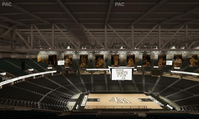 Lawrence Joel Veterans Memorial Coliseum - Section 212 Seat View