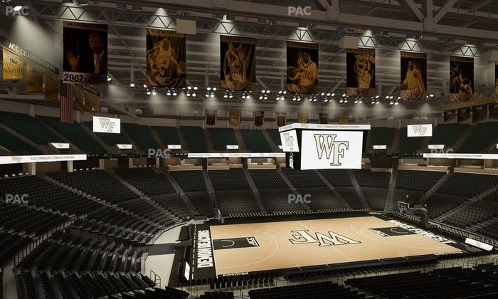 Lawrence Joel Veterans Memorial Coliseum - Section 213 Seat View