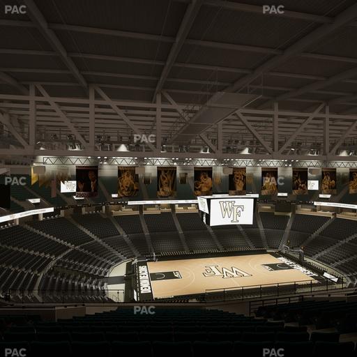 Lawrence Joel Veterans Memorial Coliseum - Section 213 Seat View