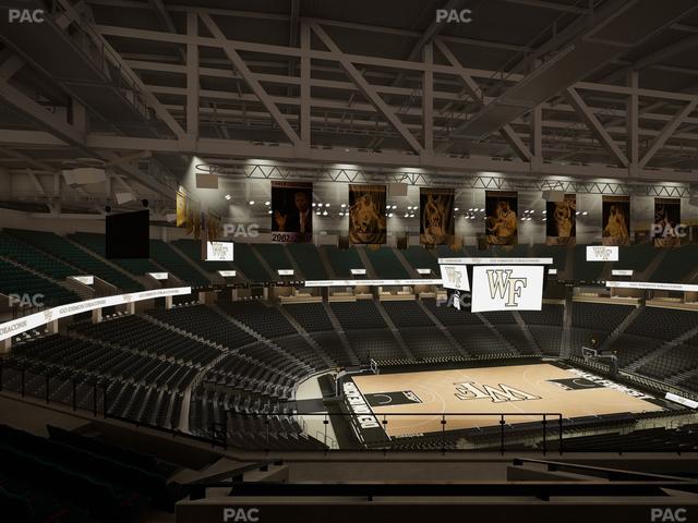 Lawrence Joel Veterans Memorial Coliseum - Section 214 Seat View Lawrence Joel Veterans Memorial Coliseum - Section 214 Seat View