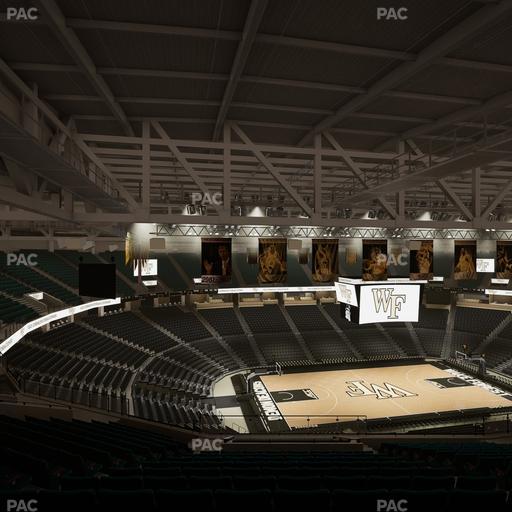 Lawrence Joel Veterans Memorial Coliseum - Section 214 Seat View