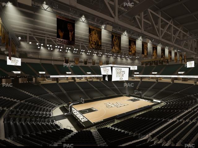 Lawrence Joel Veterans Memorial Coliseum - Section 215 Seat View Lawrence Joel Veterans Memorial Coliseum - Section 215 Seat View