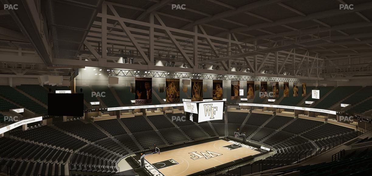 Lawrence Joel Veterans Memorial Coliseum - Section 215 Seat View