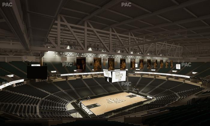 Lawrence Joel Veterans Memorial Coliseum - Section 215 Seat View