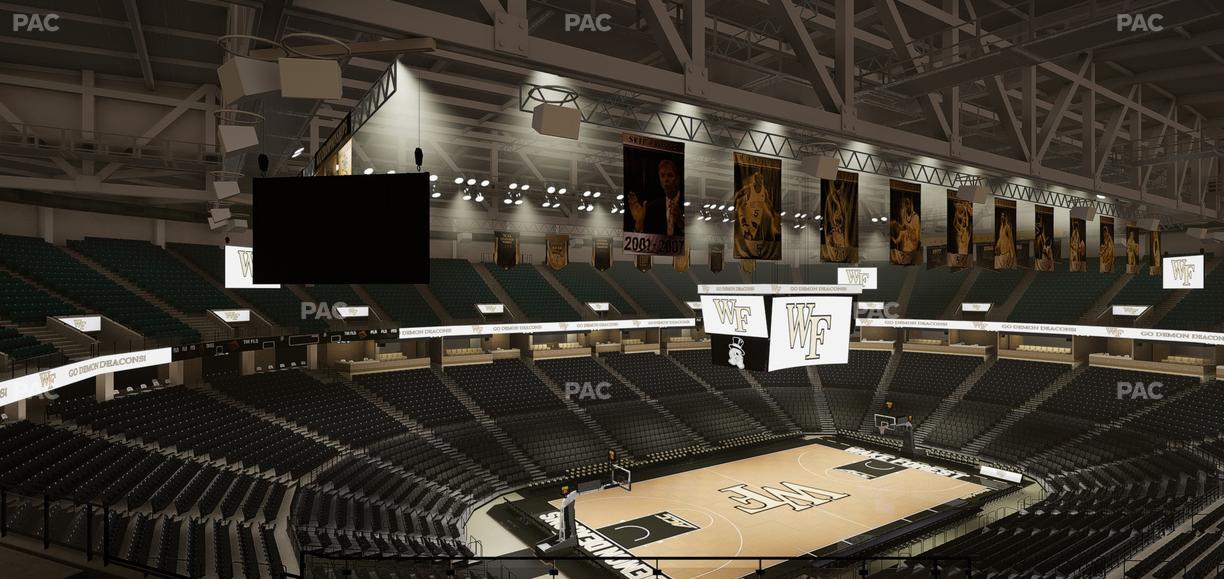 Lawrence Joel Veterans Memorial Coliseum - Section 216 Seat View