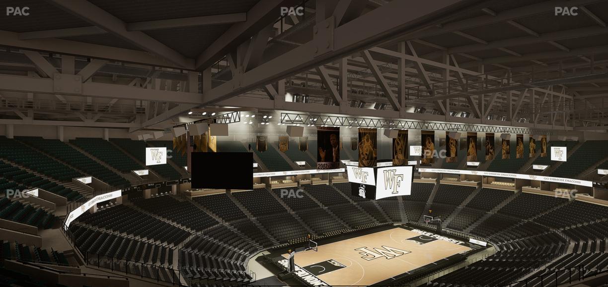 Lawrence Joel Veterans Memorial Coliseum - Section 216 Seat View