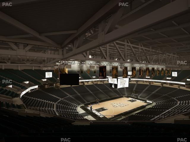 Lawrence Joel Veterans Memorial Coliseum - Section 216 Seat View