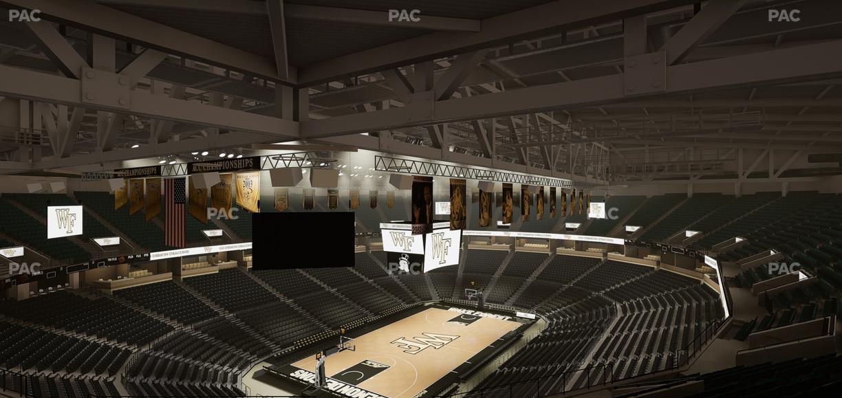 Lawrence Joel Veterans Memorial Coliseum - Section 217 Seat View