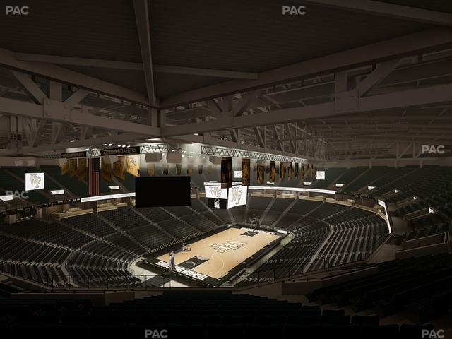 Lawrence Joel Veterans Memorial Coliseum - Section 217 Seat View