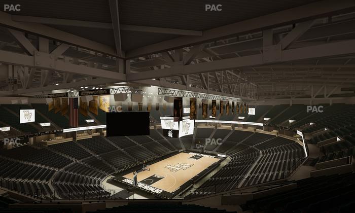 Lawrence Joel Veterans Memorial Coliseum - Section 217 Seat View