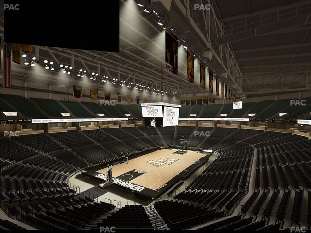Lawrence Joel Veterans Memorial Coliseum - Section 217 Seat View Lawrence Joel Veterans Memorial Coliseum - Section 217 Seat View