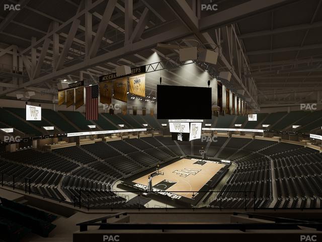 Lawrence Joel Veterans Memorial Coliseum - Section 218 Seat View Lawrence Joel Veterans Memorial Coliseum - Section 218 Seat View