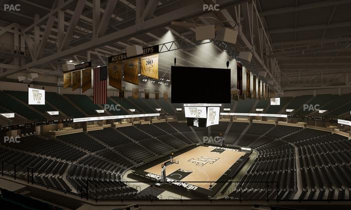 Lawrence Joel Veterans Memorial Coliseum - Section 218 Seat View