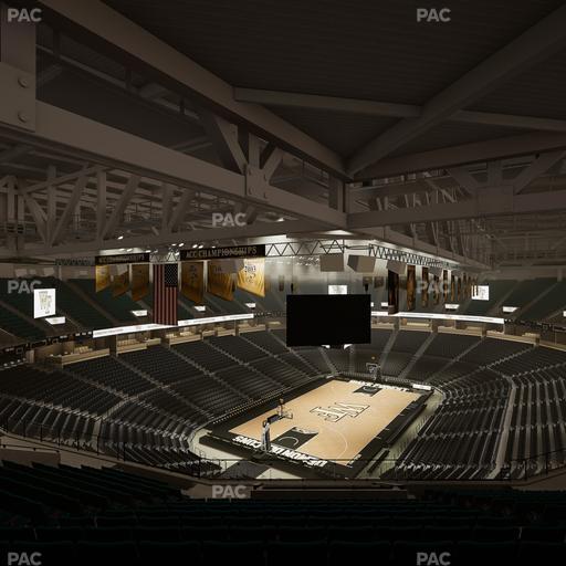 Lawrence Joel Veterans Memorial Coliseum - Section 218 Seat View