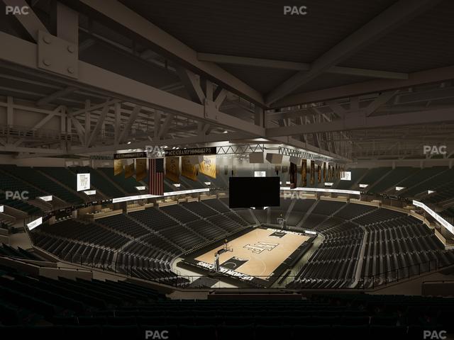 Lawrence Joel Veterans Memorial Coliseum - Section 218 Seat View