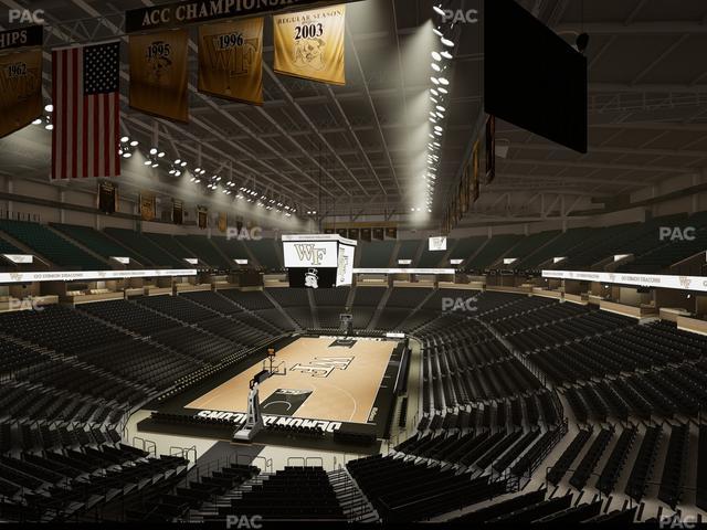 Lawrence Joel Veterans Memorial Coliseum - Section 219 Seat View Lawrence Joel Veterans Memorial Coliseum - Section 219 Seat View