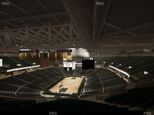Lawrence Joel Veterans Memorial Coliseum - Section 219 Seat View