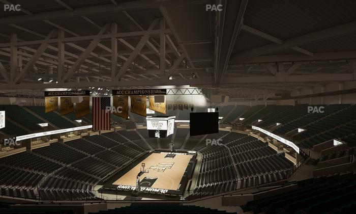 Lawrence Joel Veterans Memorial Coliseum - Section 219 Seat View