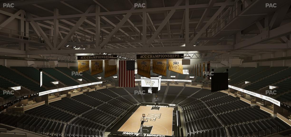 Lawrence Joel Veterans Memorial Coliseum - Section 220 Seat View